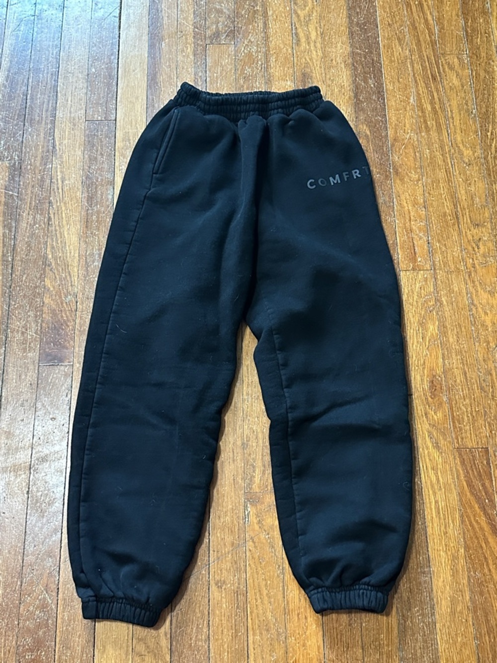 Comfrt Youth Tranquil Joggers/Sweatpants, “Obsidian”, Unisex XL